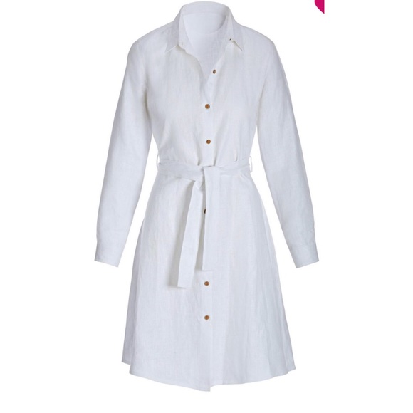 Boston Proper Button Down Dress Style 29447 - Picture 3 of 8